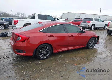 2019 Honda Civic Ex from USA, damaged, VIN JHMFC1F35KX010167